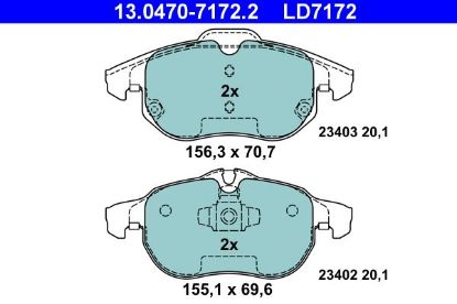 Brake Pad Set, disc brake -