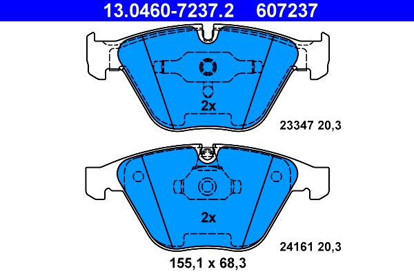 Brake Pad Set, disc brake -