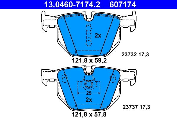 Brake Pad Set, disc brake -