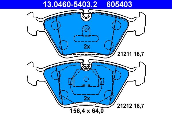 Brake Pad Set, disc brake -