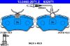 Brake Pad Set, disc brake -