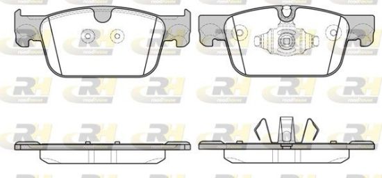 Brake Pad Set, disc brake VOLVO - 31423652