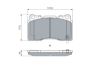 Brake Pad Set, disc brake -