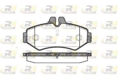 Brake Pad Set, disc brake MERCEDES-BENZ - 000 420 97 20