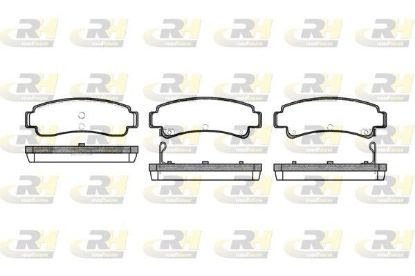 Brake Pad Set, disc brake Nissan SUNNY 88-95 tagum.