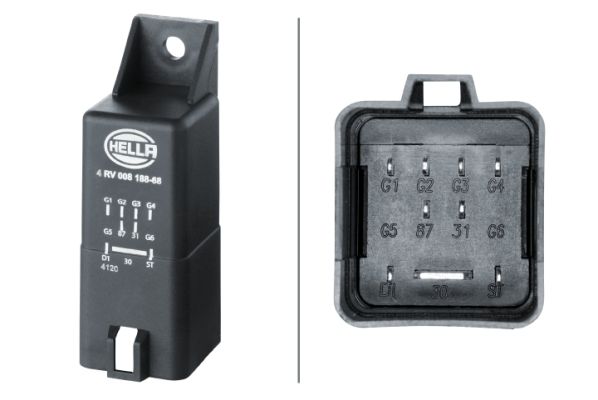Control Unit, glow time -