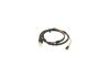 Warning Contact, brake pad wear -