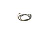 Warning Contact, brake pad wear -