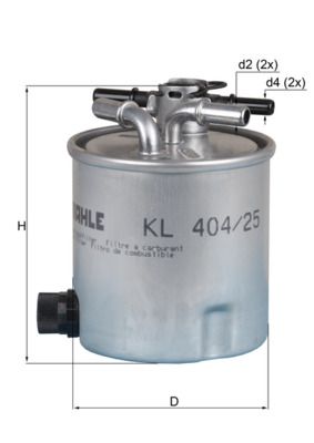 Fuel Filter LOGAN (LS_), SANDERO