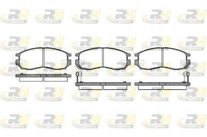 Brake Pad Set, disc brake MitsubishiGalant 2,0 ,COLT 88 Brake Pad Set, disc brake MitsubishiGalant 2,0 ,COLT 88