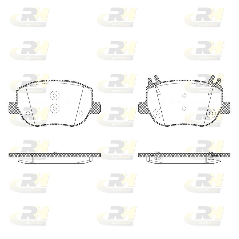 Brake Pad Set, disc brake MERCEDES C-Class (S206, W206) (11/22-)
