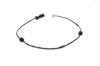 Warning Contact, brake pad wear -