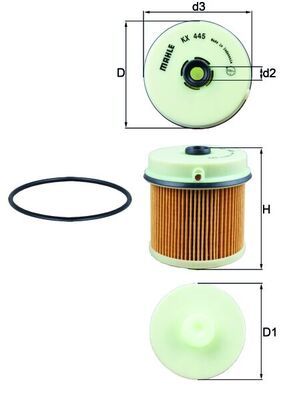 Fuel Filter ISUZU
