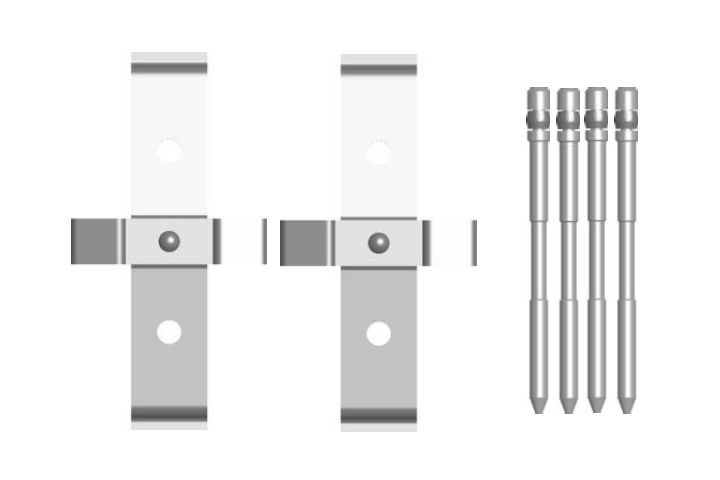 Accessory Kit, disc brake pad -