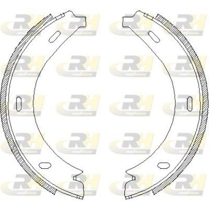Brake Shoe, parking brake NK2733659