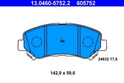 Brake Pad Set, disc brake -