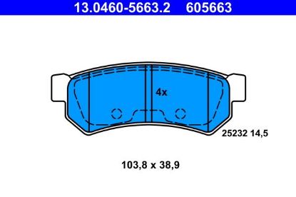 Brake Pad Set, disc brake -