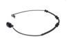Warning Contact, brake pad wear -