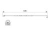 Warning Contact, brake pad wear -