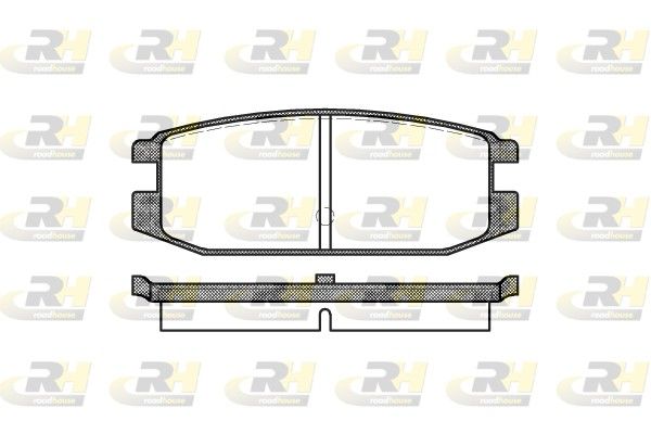 Brake Pad Set, disc brake MitsubishiMONTERO 83-90 tagum Brake Pad Set, disc brake MitsubishiMONTERO 83-90 tagum