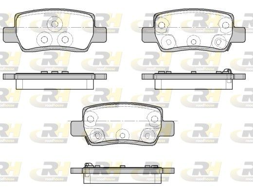 Brake Pad Set, disc brake KIA Seltos (SP2_) (08/19-) Brake Pad Set, disc brake KIA Seltos (SP2_) (08/19-)