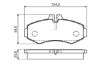 Brake Pad Set, disc brake -