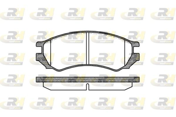 Brake Pad Set, disc brake PRIMERA 1,6 91- esi