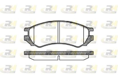 Brake Pad Set, disc brake PRIMERA 1,6 91- esi