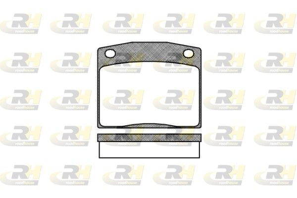 Brake Pad Set, disc brake Honda Civic 77-80 esim. Brake Pad Set, disc brake Honda Civic 77-80 esim.