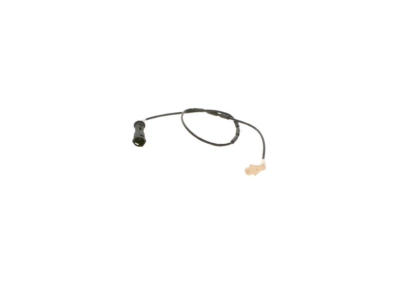 Warning Contact, brake pad wear -