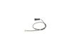 Warning Contact, brake pad wear -