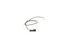 Warning Contact, brake pad wear -