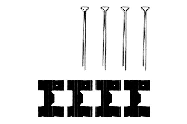 Accessory Kit, disc brake pad -