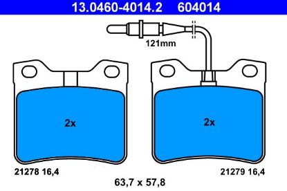 Brake Pad Set, disc brake -