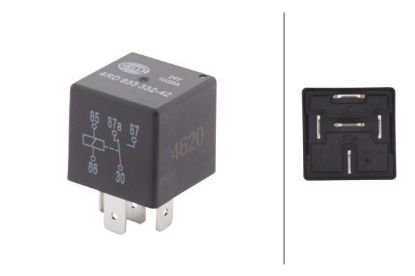 Relay, main current -