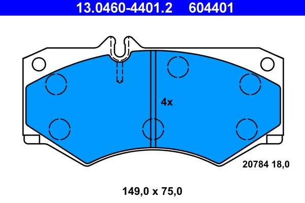 Brake Pad Set, disc brake -