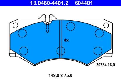 Brake Pad Set, disc brake -