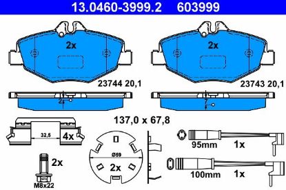 Brake Pad Set, disc brake -