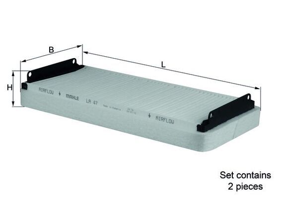 Filter, cabin air MERCEDES-BENZ - 210 830 00 18