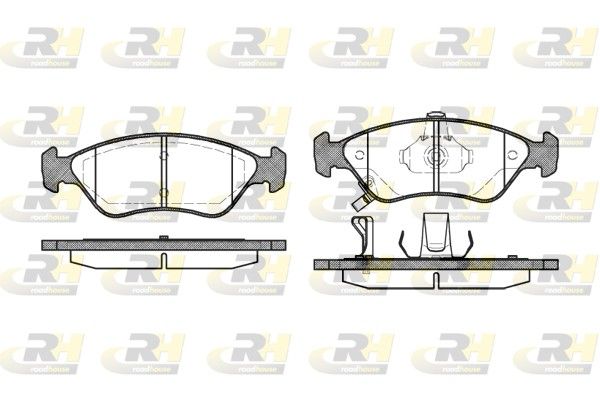Brake Pad Set, disc brake Kia Clarus 96-99 esim.