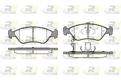 Brake Pad Set, disc brake Kia Clarus 96-99 esim.