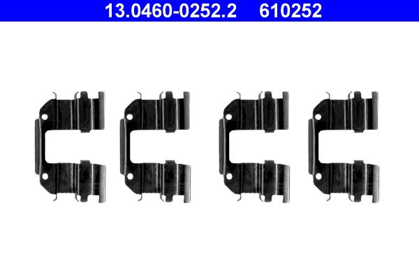 Accessory Kit, disc brake pad -