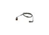 Warning Contact, brake pad wear -
