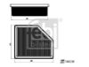 Air Filter NISSAN 16546-6RA0A