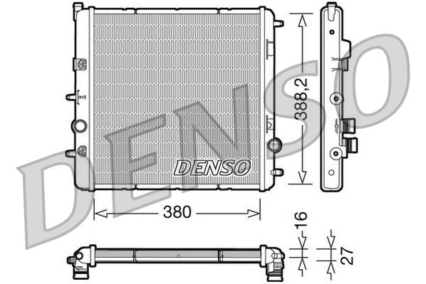 Radiator, engine cooling - Radiator, engine cooling -