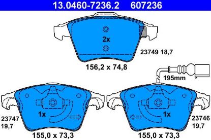 Brake Pad Set, disc brake -