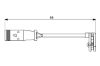 Warning Contact, brake pad wear MERCEDES-BENZ - 639 540 15 17