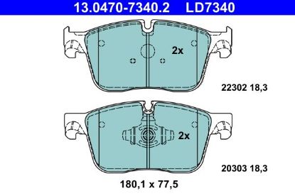 Brake Pad Set, disc brake -
