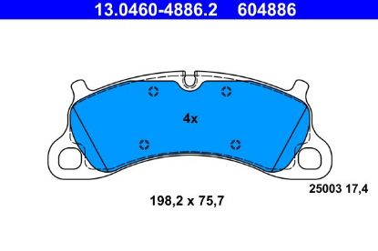 Brake Pad Set, disc brake -