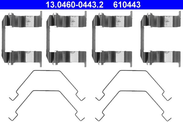 Accessory Kit, disc brake pad -